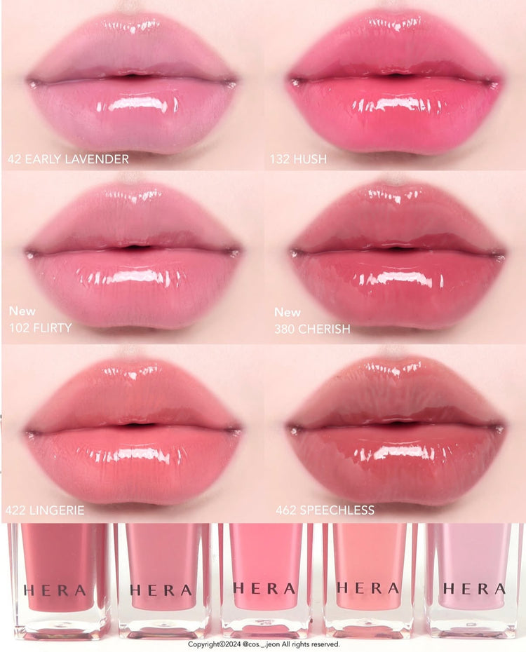 [唇釉] HERA Sensual Fresh / Spicy Nude Gloss
