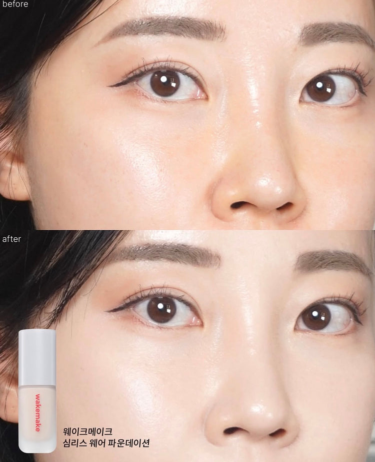 [底妝]Wakemake Seamless Wear Foundation