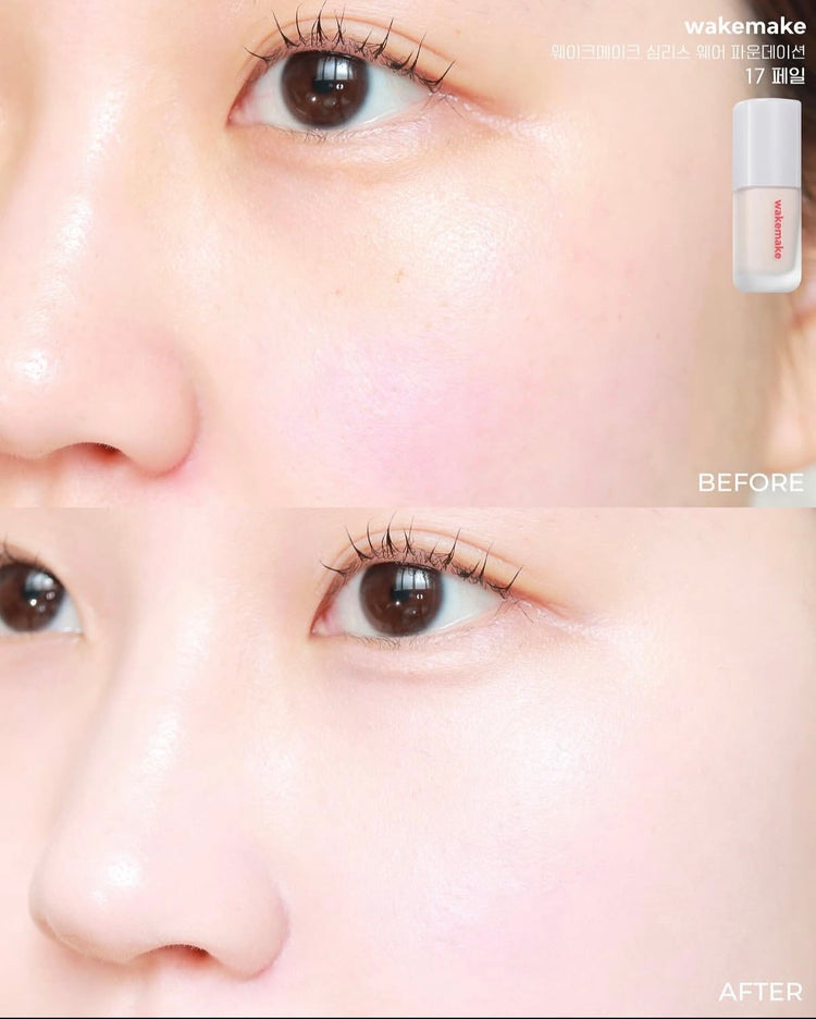 [底妝]Wakemake Seamless Wear Foundation