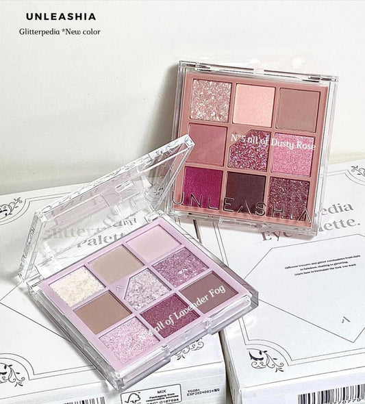 [眼影] UNLEASHIA春季新品Glitter Pedia Eye Palette